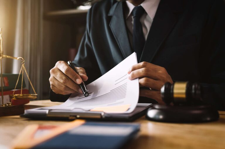 Attorney Lawyer working on files Defense attorney Defense Lawyer